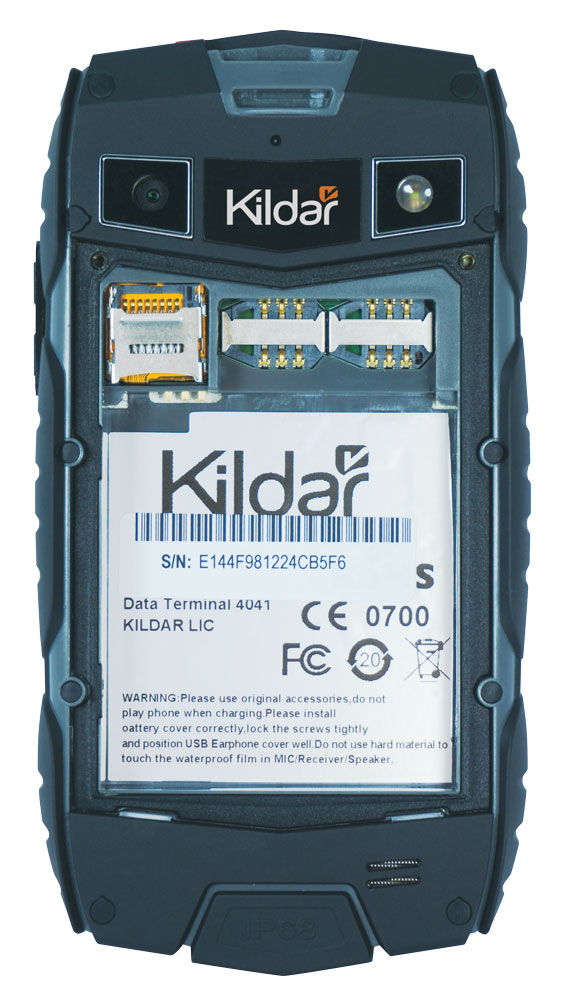 KILDAR - DataTerminal H4041 - Back Open